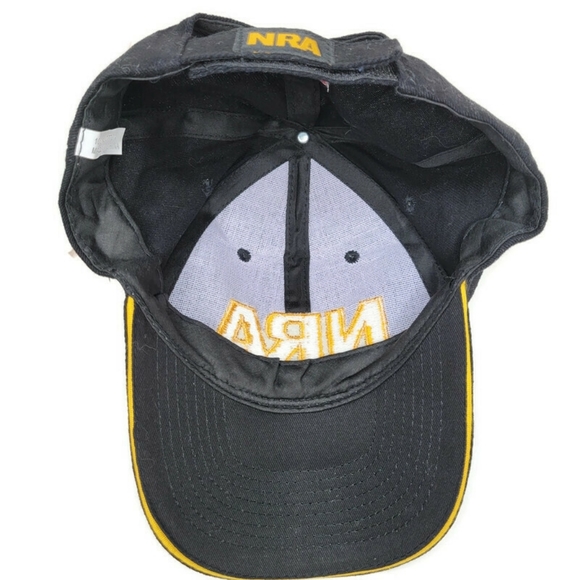 NRA baseball cap balck with yellow logo - Picture 8 of 8